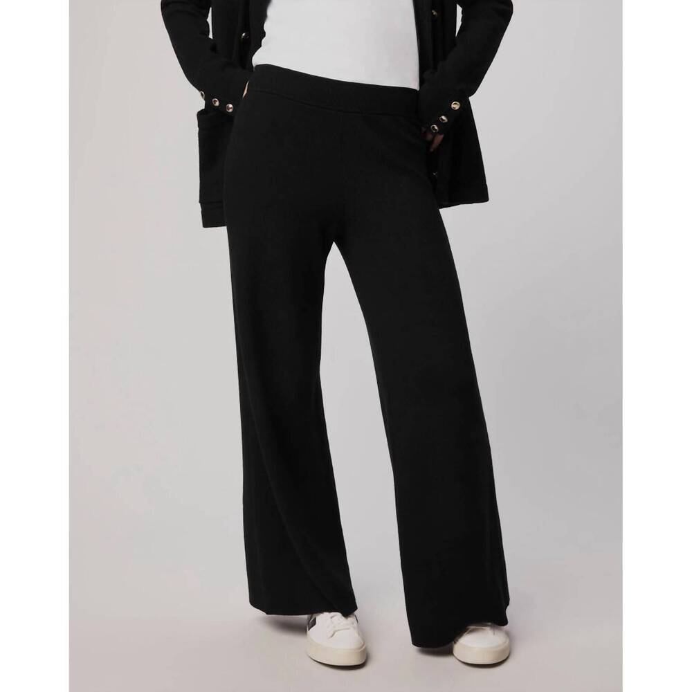 NEW SPLENDID hannah sweater pant in black